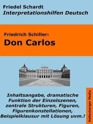 cover image of Don Carlos